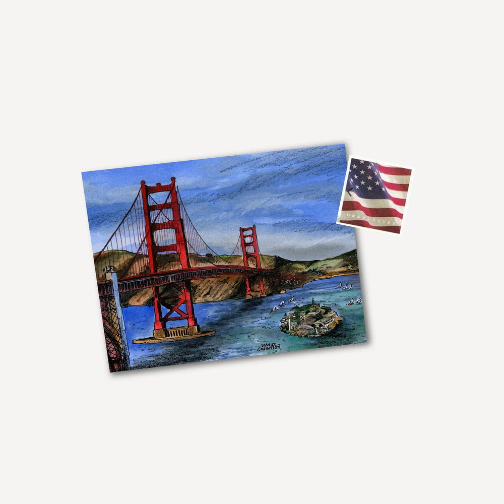 San Francisco California, USA Postcard | Totally Toronto Art Inc. 
