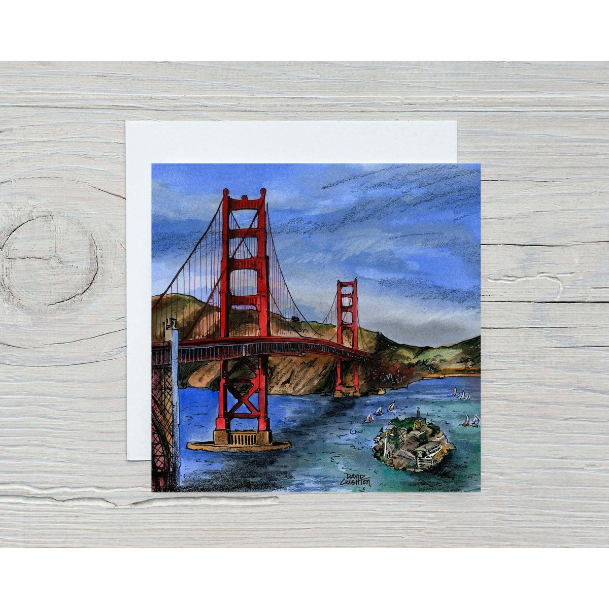 San Francisco, USA Greeting Card | Totally Toronto Art Inc. 