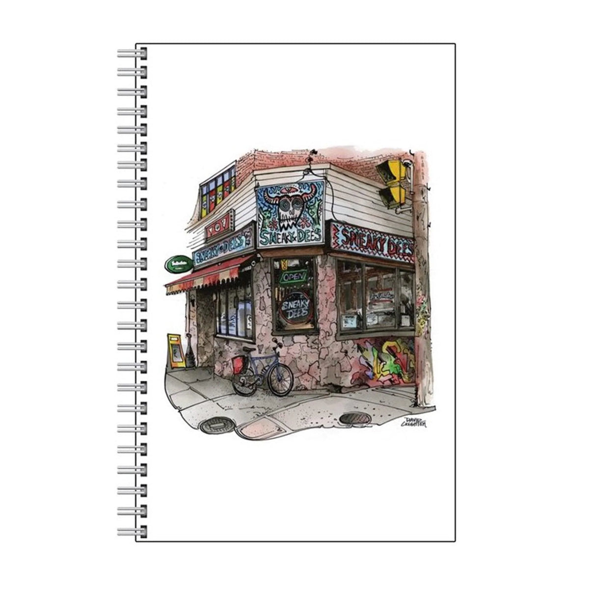 Sneaky Dees Toronto Notebook | Totally Toronto Art Inc. 
