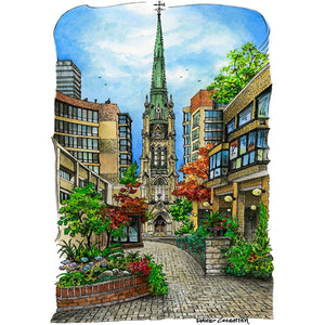St. James Anglican Cathedral Toronto Poster | Totally Toronto Art Inc. 