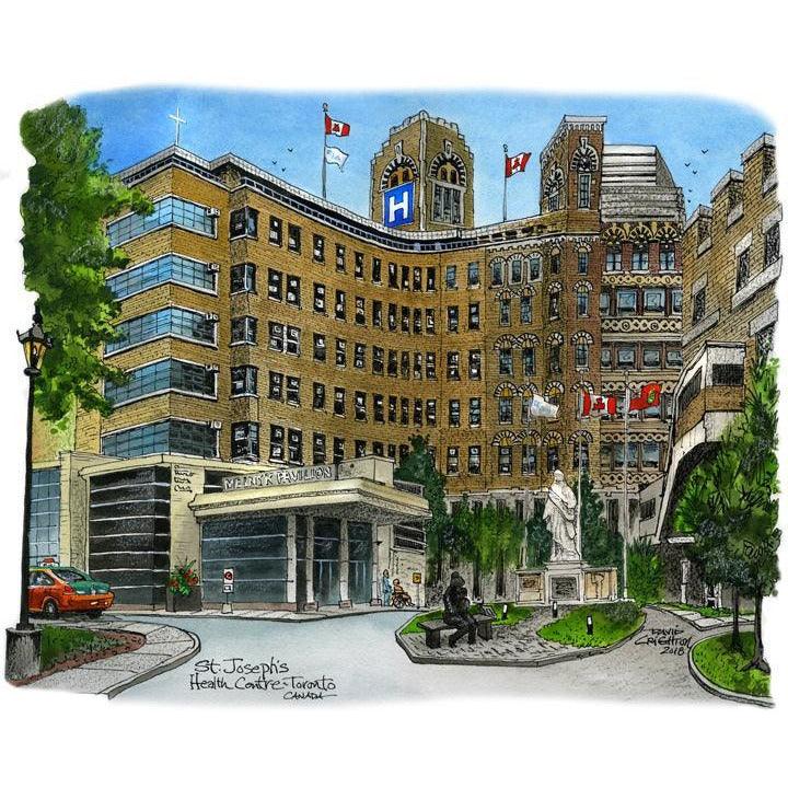 St. Joseph's Hospital Toronto Poster | Totally Toronto Art Inc. 