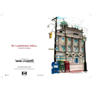 St. Lawrence Hall Toronto Note  Card | Totally Toronto Art Inc. 