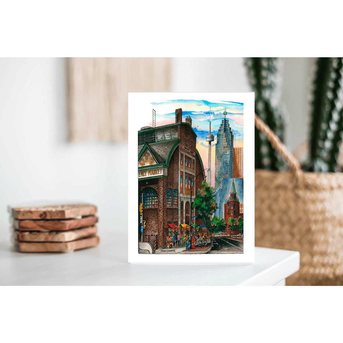 St. Lawrence Market Greeting Card | Totally Toronto Art Inc. 