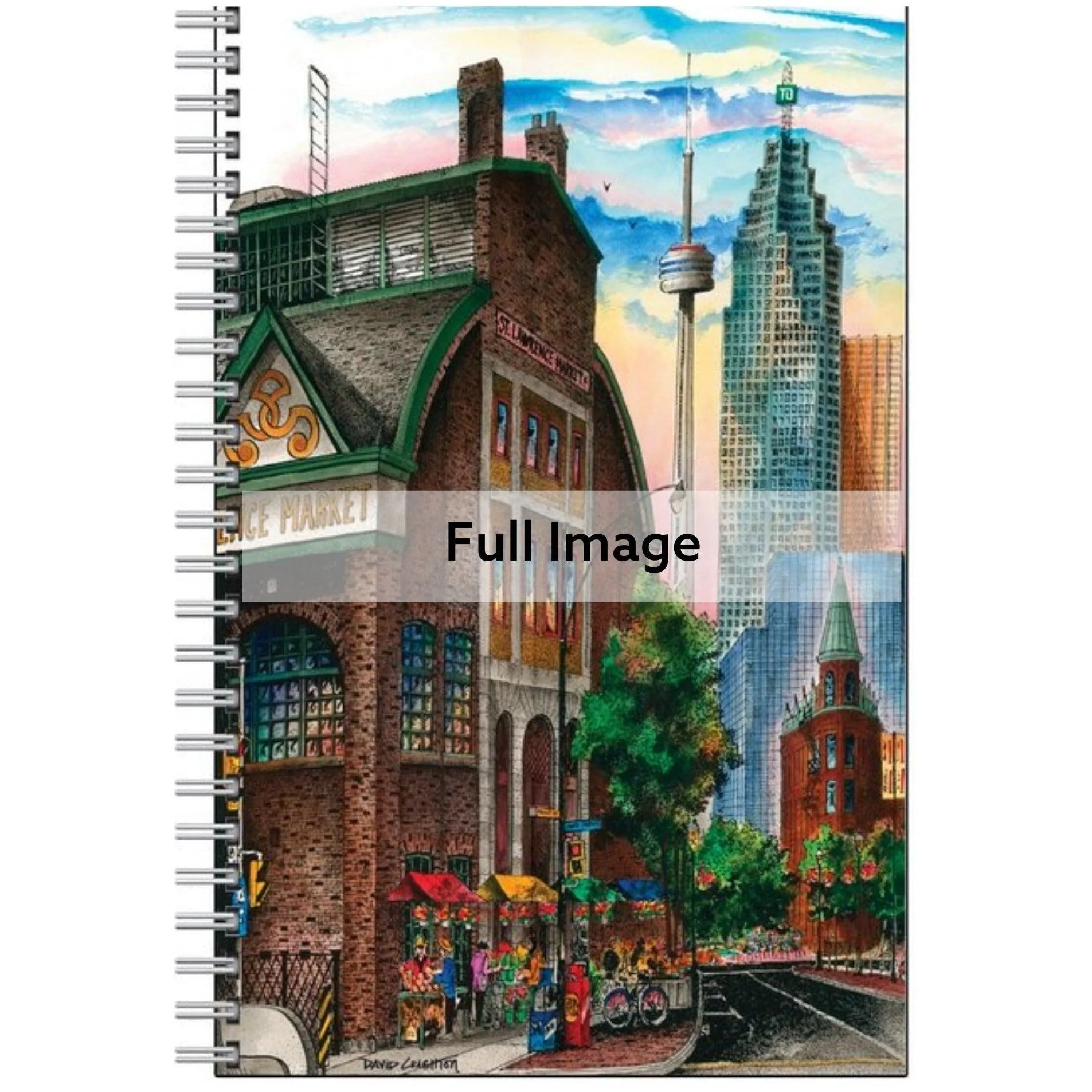 St. Lawrence Market Toronto Notebook | Totally Toronto Art Inc. 