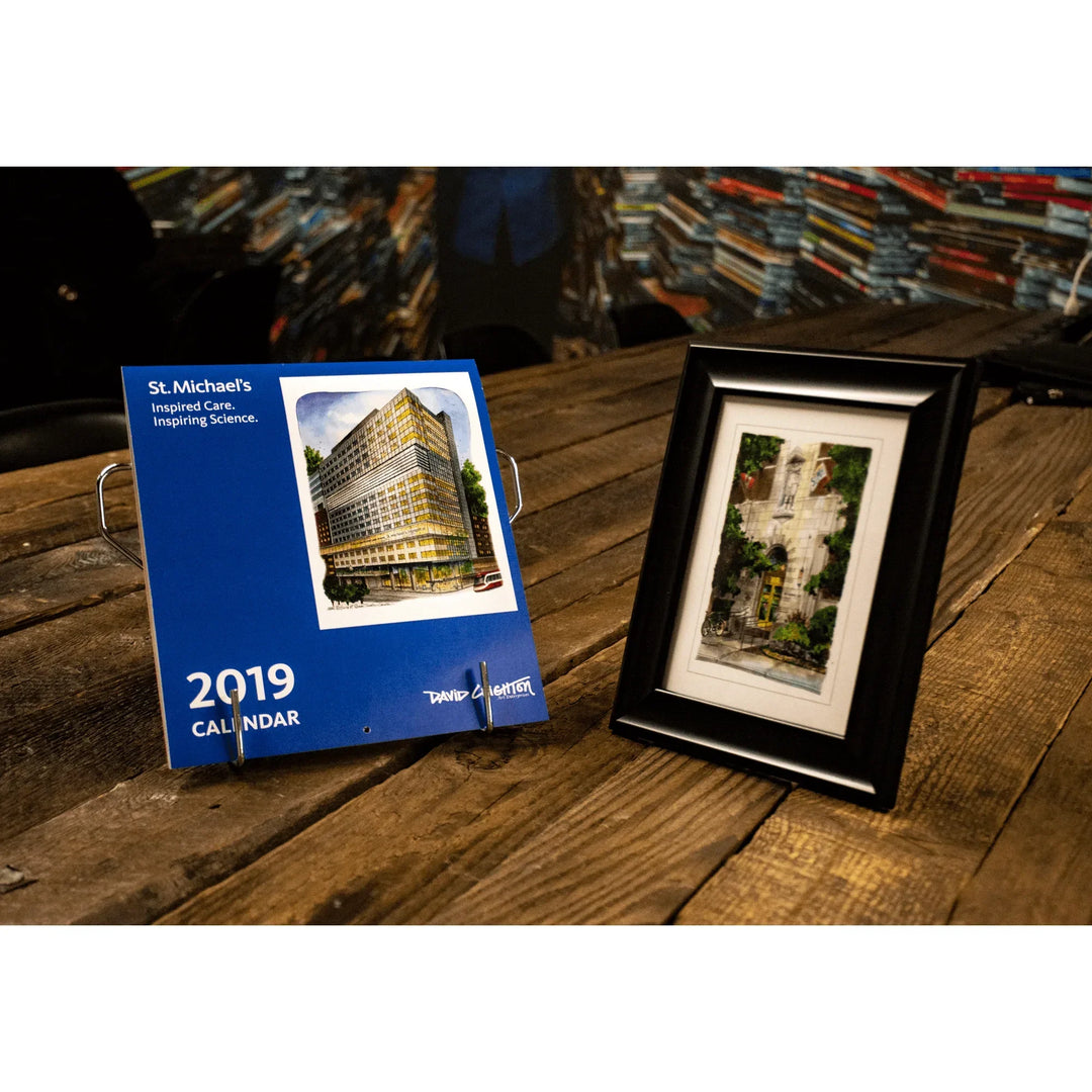 St. Michaels Hospital Mini-Framed Art | Totally Toronto Art Inc. 