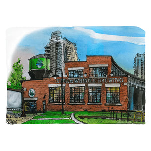 Steamwhistle Brewery Lumbar Pillows | Totally Toronto Art Inc. 