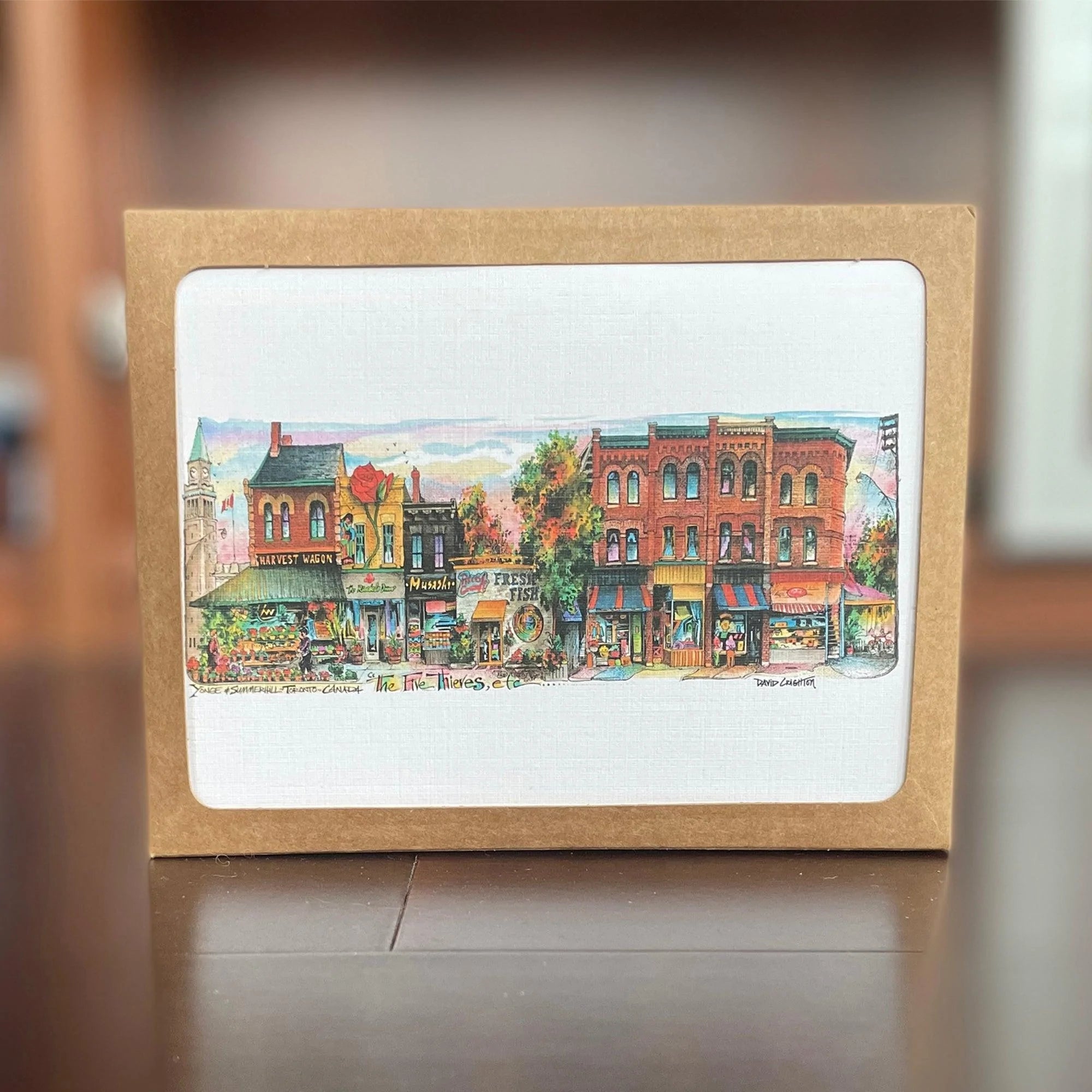 Summerhill "Five Thieves" Note Cards | Toronto  Greeting Card Gift Box | Totally Toronto Art Inc. 