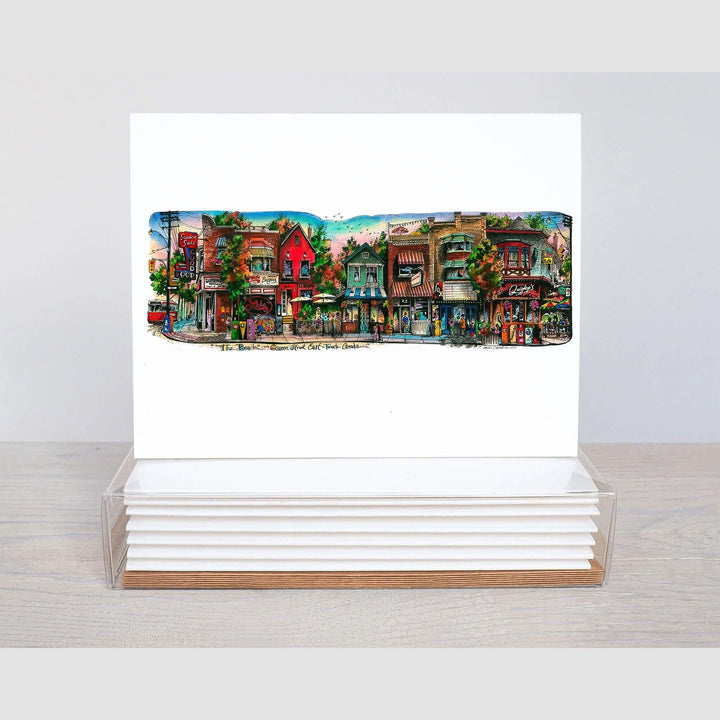 The Beaches Toronto Art Greeting Card Gift Box | Totally Toronto Art Inc. 