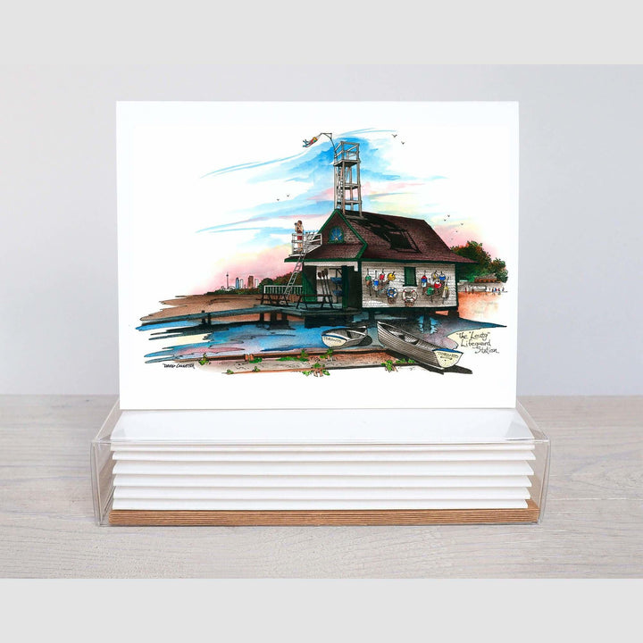 The Beaches Toronto Art Greeting Card Gift Box | Totally Toronto Art Inc. 