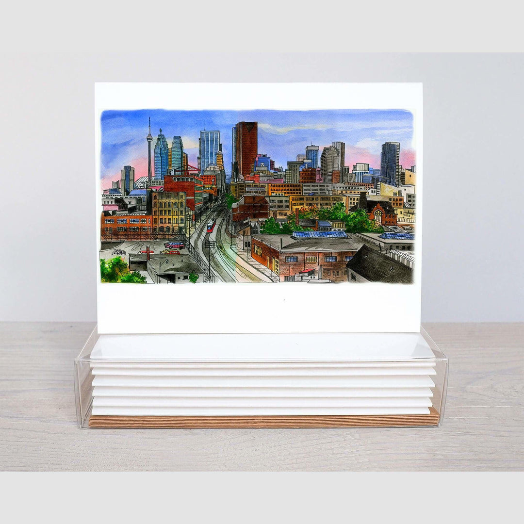 The Beaches Toronto Art Greeting Card Gift Box | Totally Toronto Art Inc. 