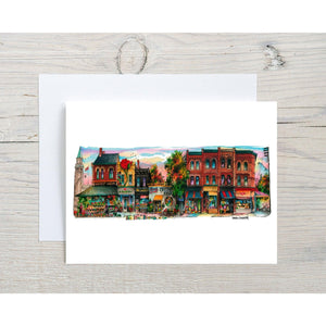 The Five Thieves City Art Greeting Card | Totally Toronto Art Inc. 
