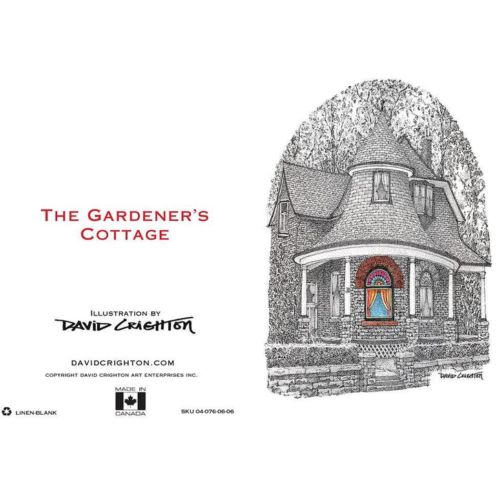 The Gardener's Cottage No. 1 Toronto Greeting Card | Totally Toronto Art Inc. 