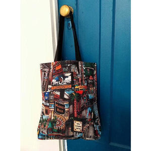 Toronto Canvas Tote Bag | Toronto Art Print Tote Bag | Totally Toronto Art Inc. 