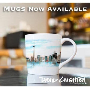 Toronto Skyline Art Coffee Mug | Totally Toronto Art Inc. 