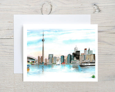 Toronto Skyline Greeting Card | Totally Toronto Art Inc. 