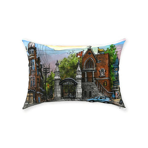 Trinity Bellwoods Lumbar Pillows | Totally Toronto Art Inc. 