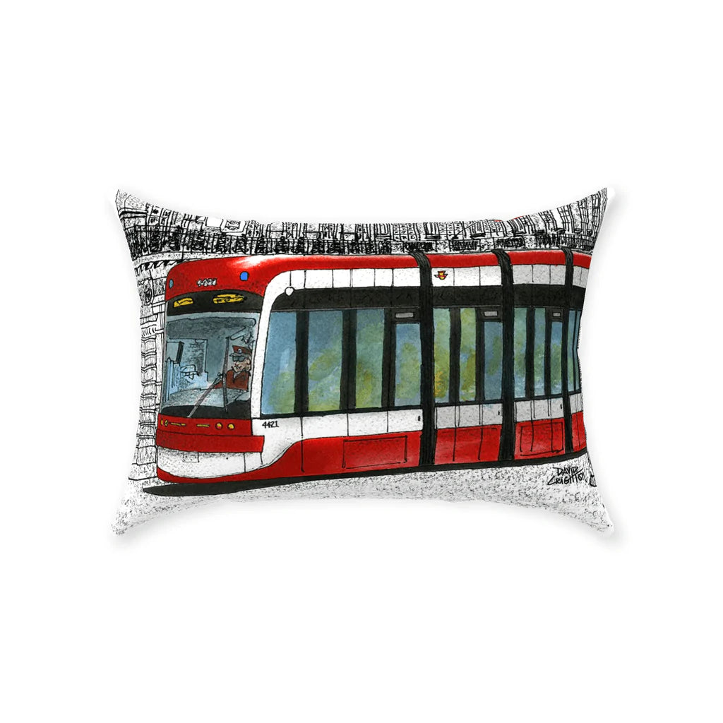 TTC Streetcar Pillows | Totally Toronto Art Inc. 