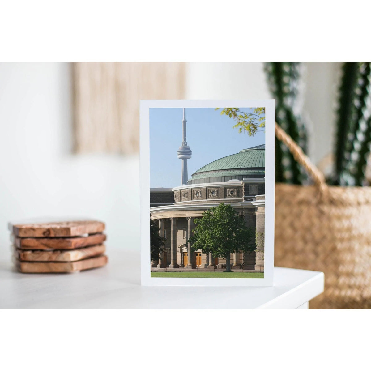 U of T - Aerial View St George Campus 1 Toronto Greeting Card | Totally Toronto Art Inc. 