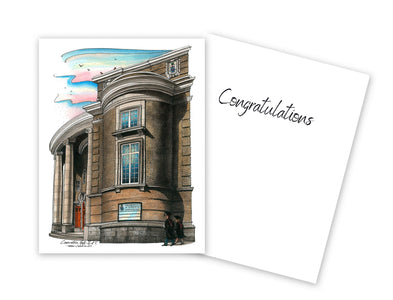 U of T - Convocation Hall Graduation Card | Totally Toronto Art Inc. 