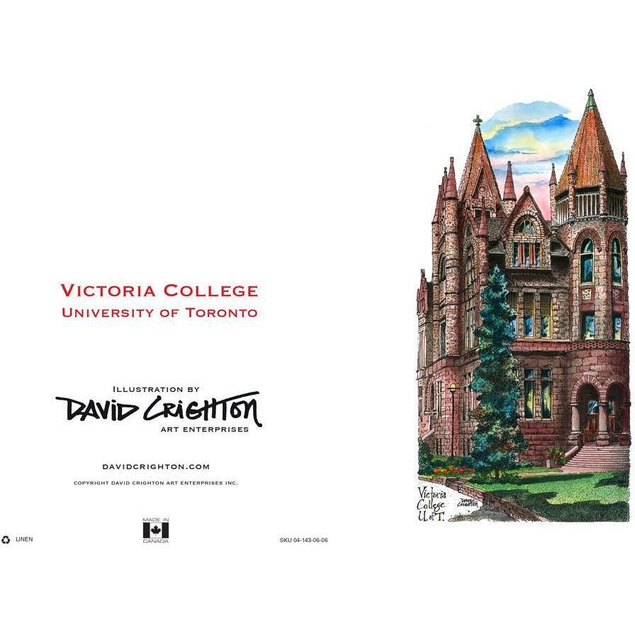 U of T - Victoria College Greeting Card | Totally Toronto Art Inc. 