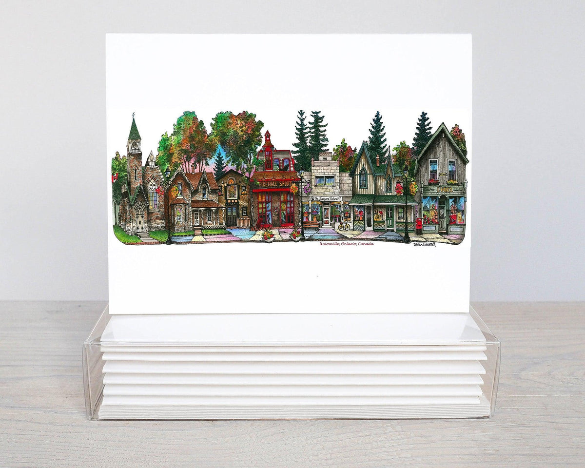 Unionville Ontario Art Greeting Card Gift Box | Totally Toronto Art Inc. 