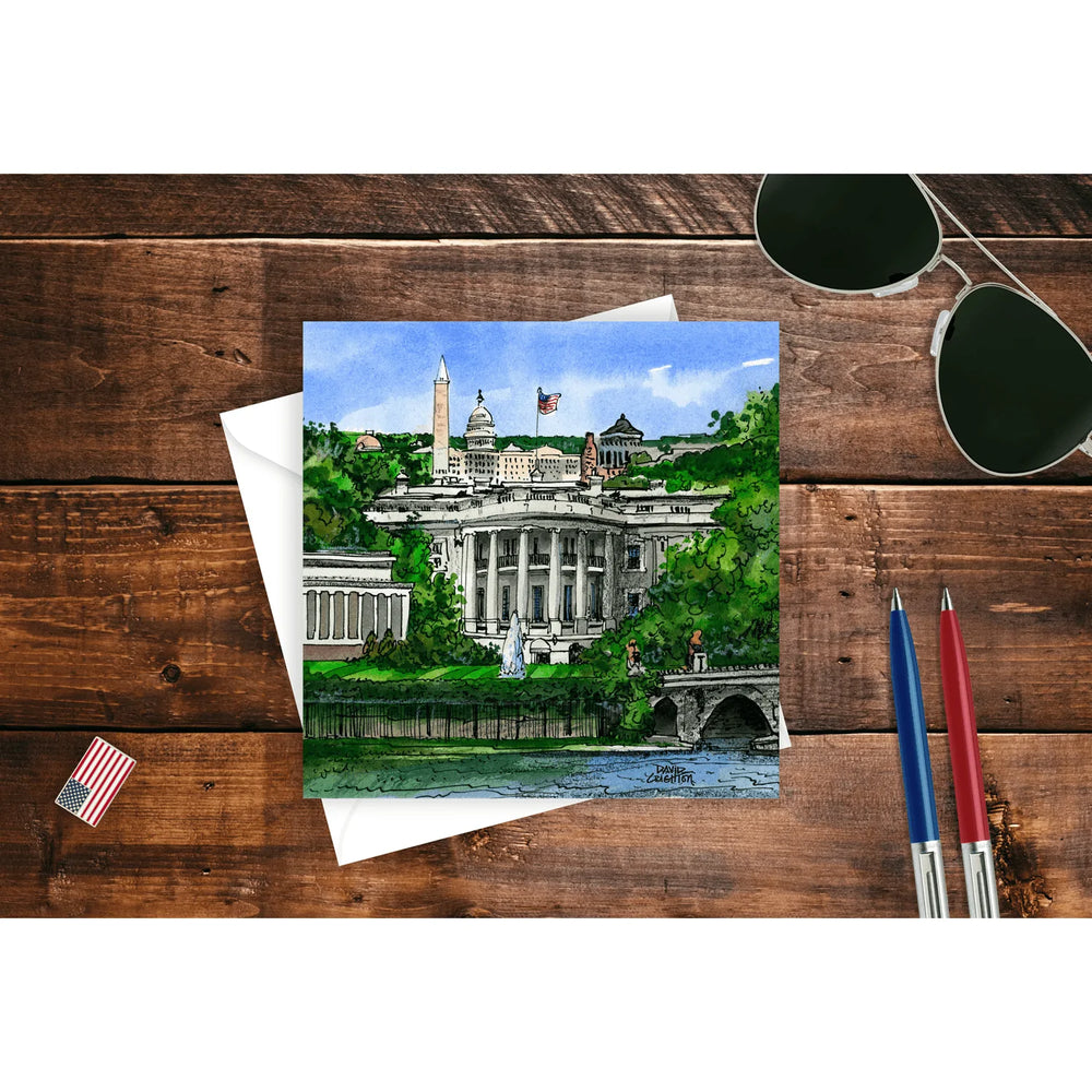 Washington White House Note Card | Totally Toronto Art Inc. 